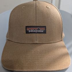 Patagonia Box Spell Out Cap Script Logo Snap Back Baseball Hike Dad Hat