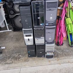 Lots Of Computers And Laptops 