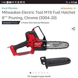 Brand New Milwaukee Saw In The Box. $149 Firm Price 