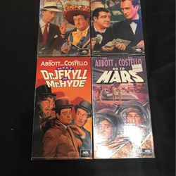 Abbott And Costello VHS