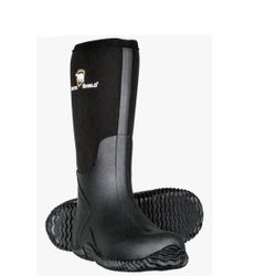 Neoprene Heavy Duty Rubber Boots for Men & Women - Durable Footwear Rain Boots- Insulated Waterproof Outdoor Boots for Hunting, Mud, Fishing, Gardenin