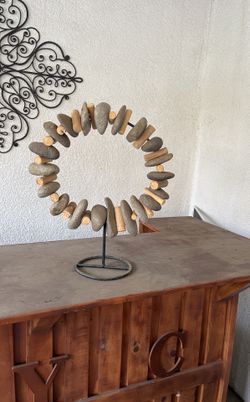 Stone And Wood Decoration