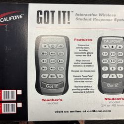 Classroom Quiz Game Test Clickers