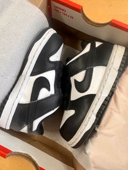 Nike dunk low panda toddler brand new