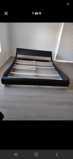 Cama King con colchón