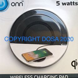 ONN 5W Wireless Charging Pad, ONB18W1701