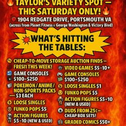 Collectibles Closing Video Games Funko Pops Toys