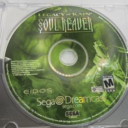 Legacy of Kain: Soul Reaver (Sega Dreamcast, 2000) Disc only
