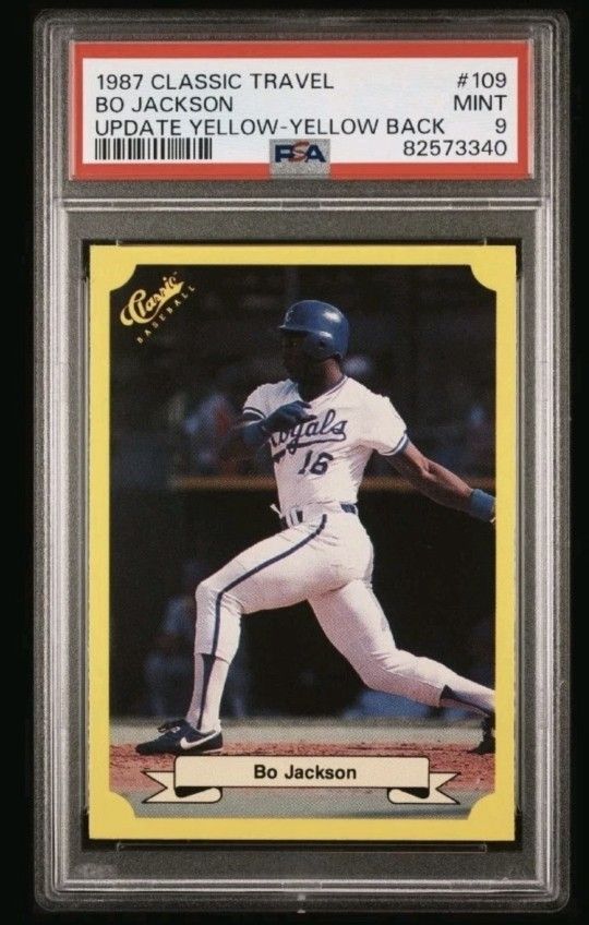 Bo Jackson Rookie Card Psa 9