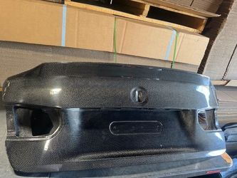 Blemished 2012-2018 BMW 3 Series F30 Carbon Creations Sweeper Rear Trunk - 1 Piece