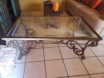 Coffee table and end table