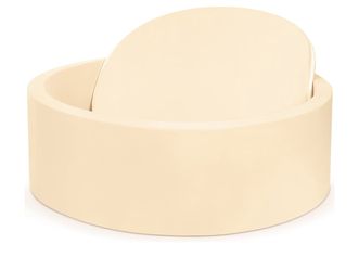 Premium Kids Foam Ball Pit, CPSIA-Certified Safe Soft Play Pool for Toddlers, Baby Indoor Nursery Playpen, Ideal Gift for Boys & Girls (Beige)