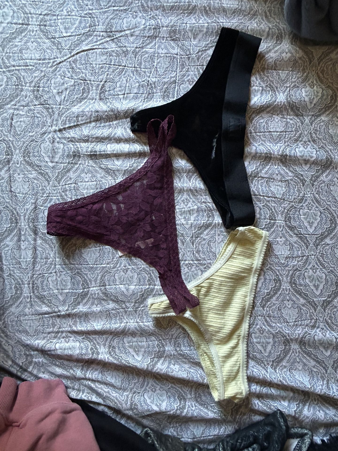 3 pair thongs (never worn)
