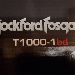 Rockford fosgate amp 