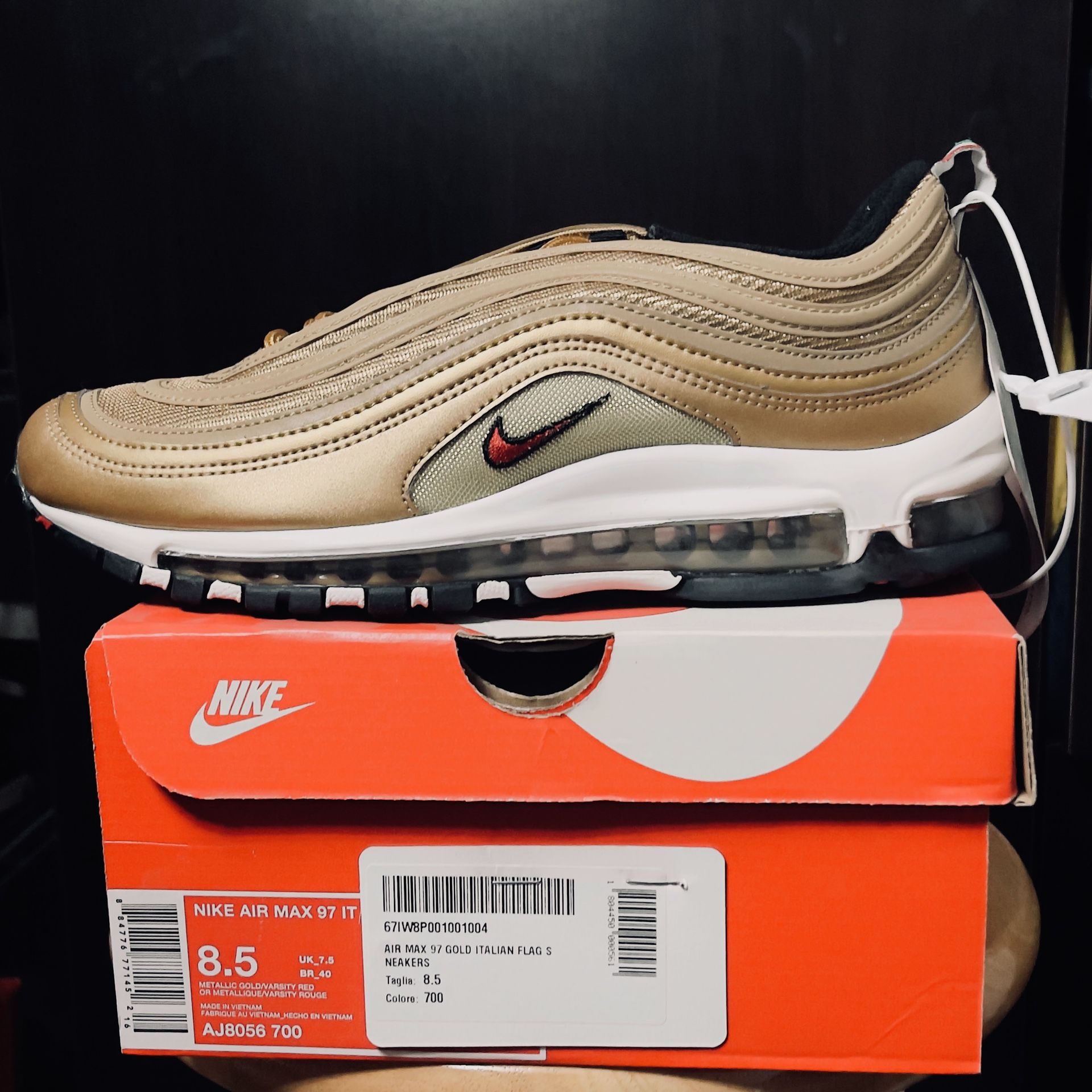 Nike Air Max 97 Italy Edition DS 8.5