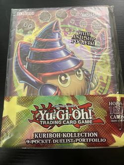 Yugioh Kuriboh 9 card binder NEW unopened