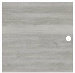 Marsh Hen 6 MIL x 6 in. W x 36 in. Light Gray Wood Look Vinyl Plank Flooring Waterproof Click Lock 23.95 sq. ft./Case