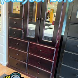 Cherry Jumbo Xl Wardrobe Dresser Ropero Nuevo Bonito 