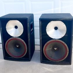 (2) Cerwin Vega 15” 🔈 2-way 600w Speakers
