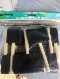 Foam brushes