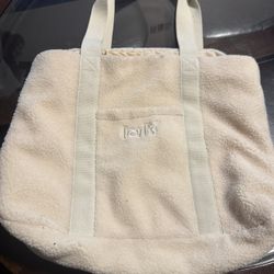 Levi's Sherpa fleece tote bag-Mira Mesa 