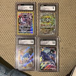 Pokemon Graded Cards: Galarian Obstagoon, Magneton, Quaxwell, And Shadow Rider Calyrex Vmax