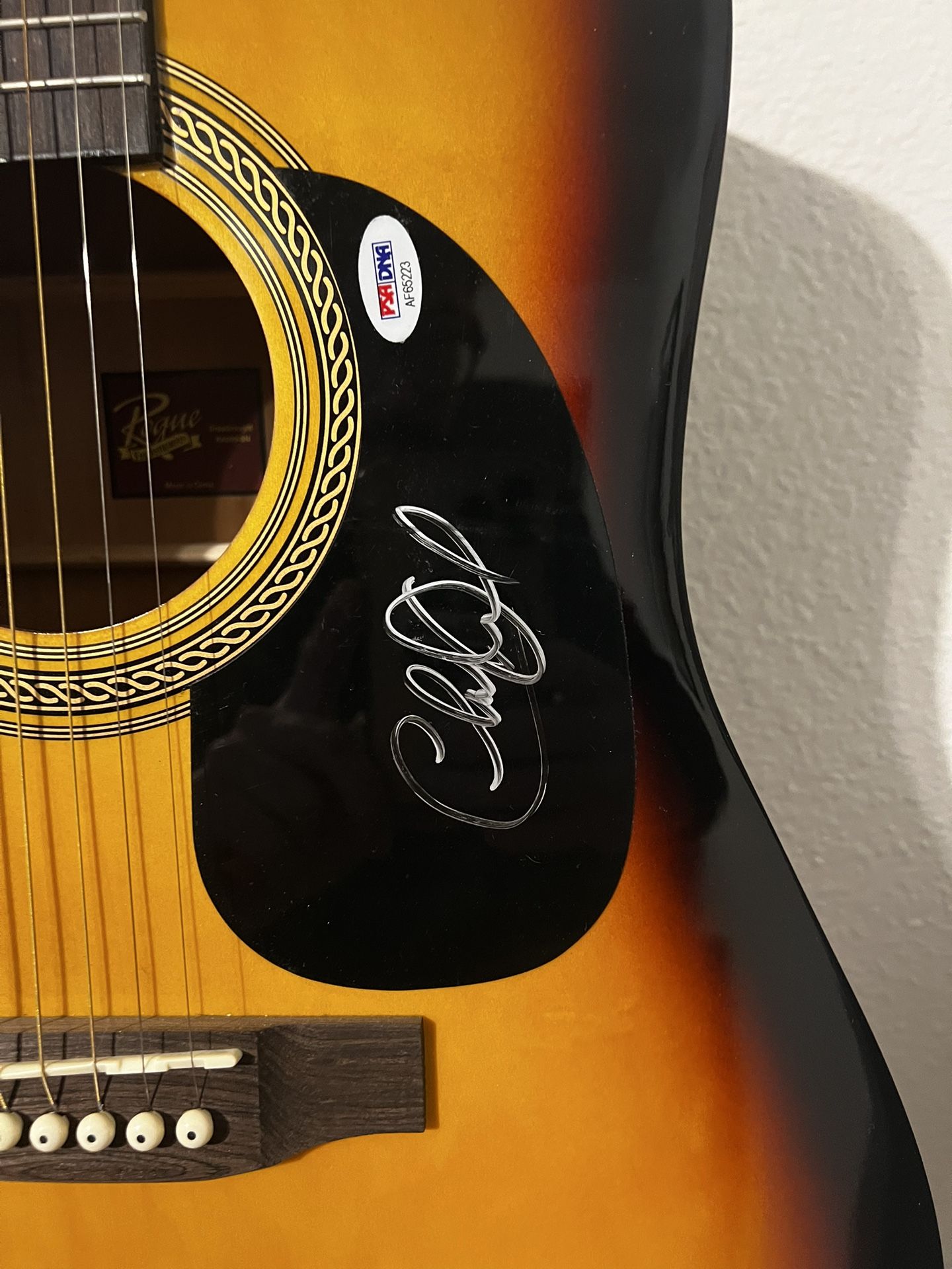 Charlie Daniels Autographed Guitar