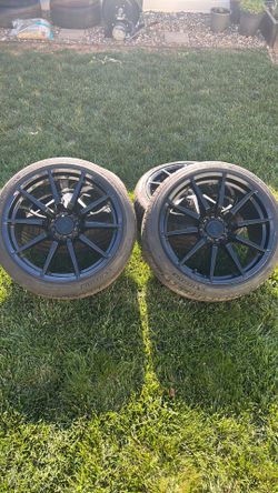 Mustang Wheels and tire set