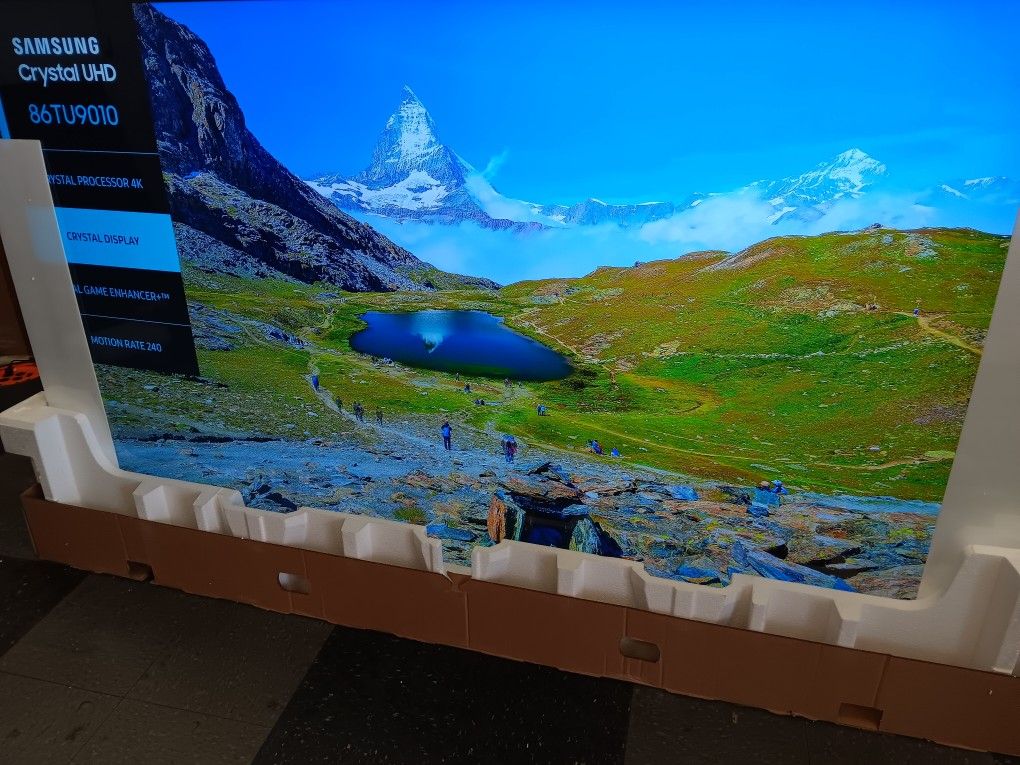 SAMSUNG 85"INCH CRYSTAL UHD 4K CU8000