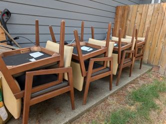 8 waiting room chairs