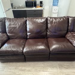 Mueble Sofá Couch Reclinable Reclining Natuzzi