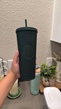 brand new studded green cup