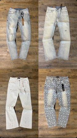 Purple/amiri/ksubi jeans