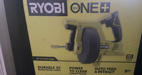 One + 18V Drain Auger (Tool only)