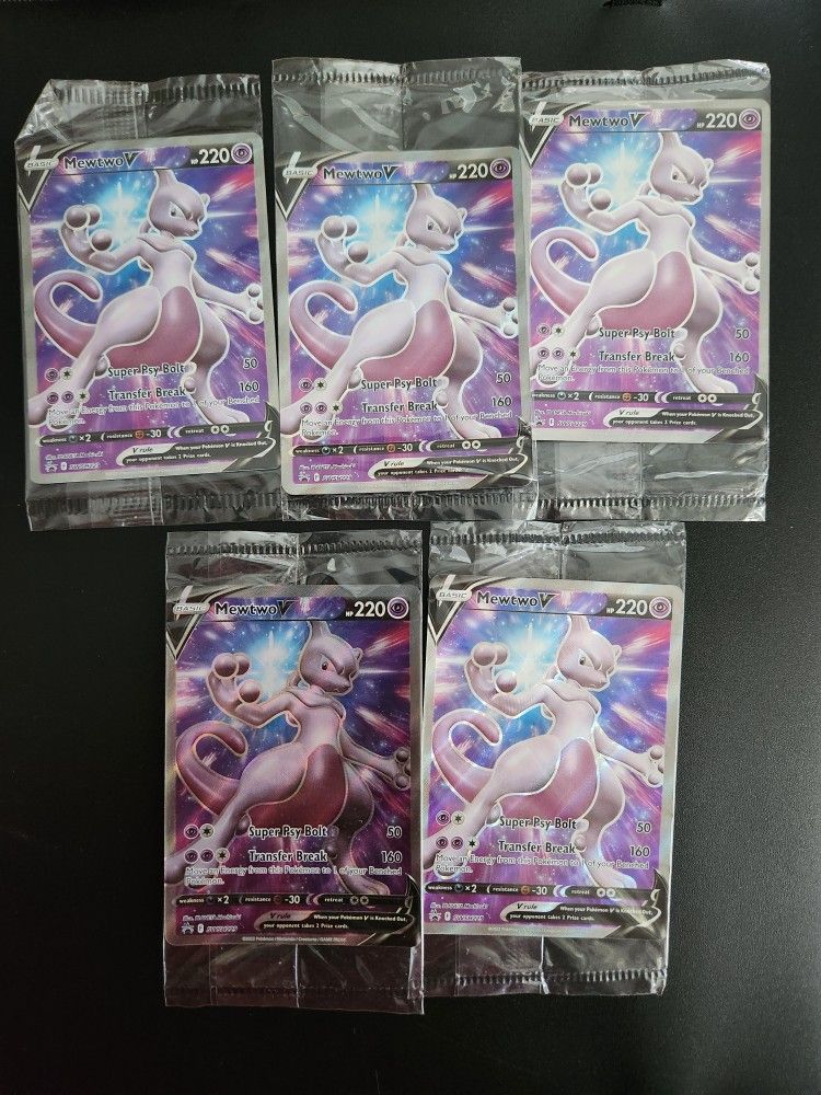Mewtwo V promo