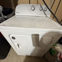 Used Whirlpool 7.0 Cu Ft Gas/Electric Dryer