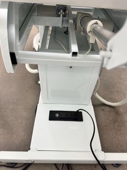 White electric bed chair