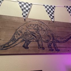 Kid Room Dinosaur Theme Decoration Bundle 