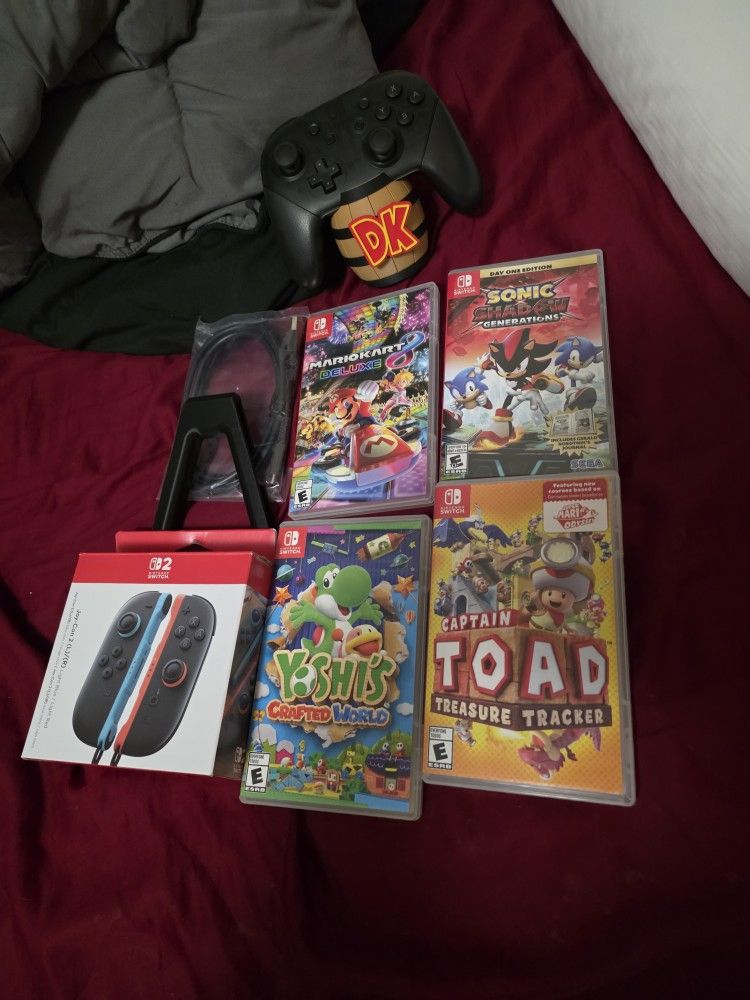 Nintendo Switch 2 Stuff (Joycons Open Box/New)