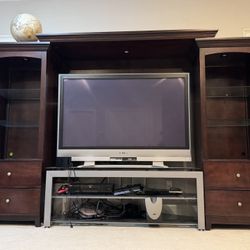 Entertainment Center With TV