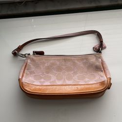 Pink Coach Purse