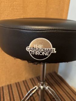 The Carmichael Throne Ergonomic Drum Throne Stool