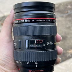 Canon 24-70mm f2.8 like newr