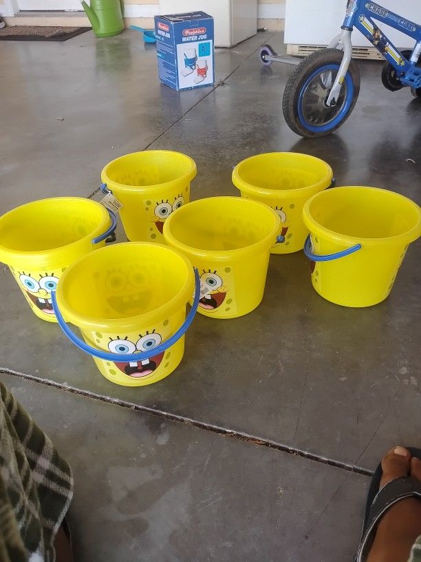 Nickelodeon SpongeBob Buckets