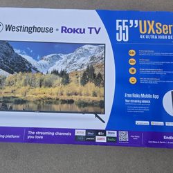 55″ 4K Ultra HD Smart Roku TV with HDR