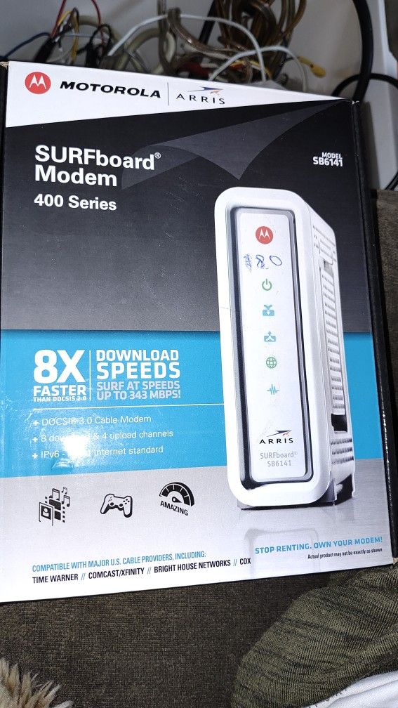 ARRIS SURFboard SB6141 Cable Modem
SURFboard