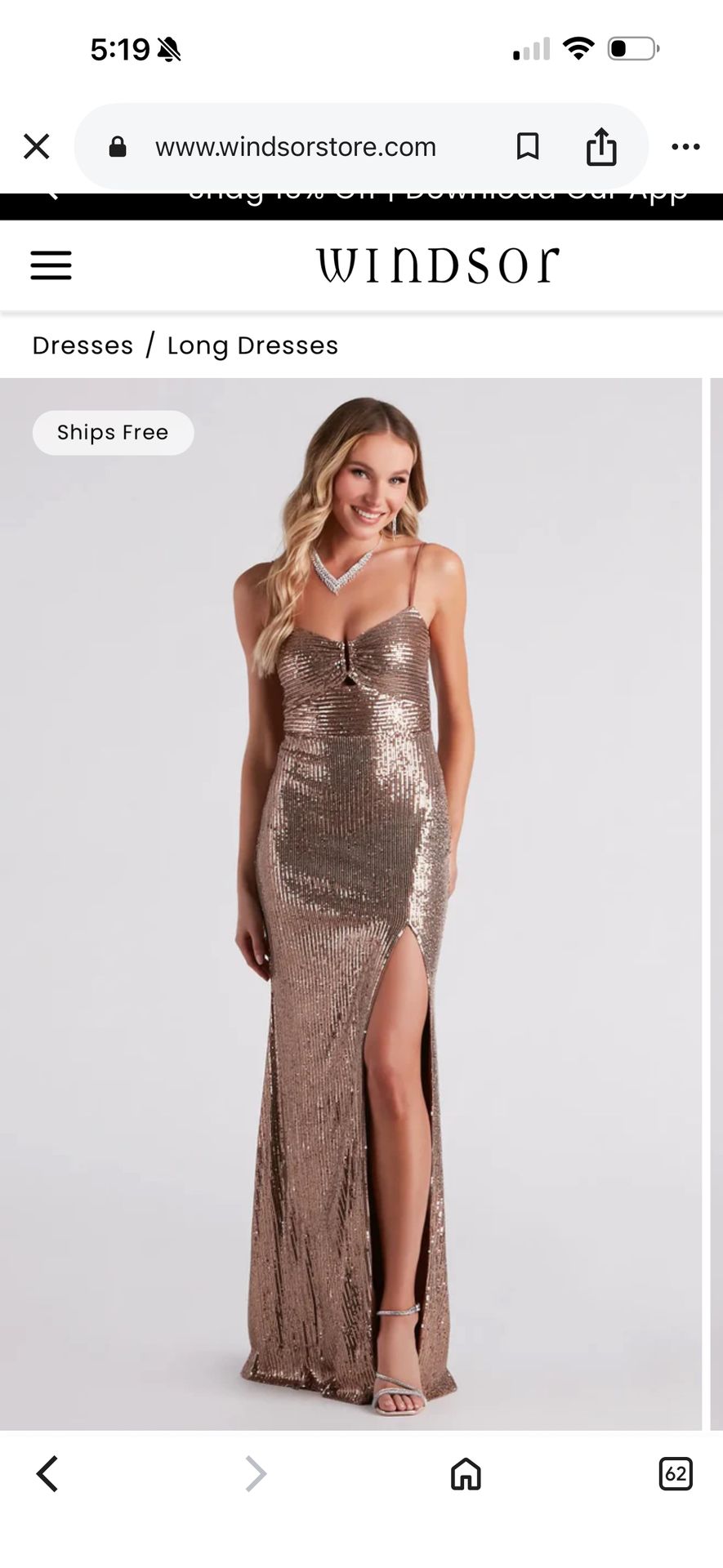 Korrie Formal Sequin Mermaid Dress