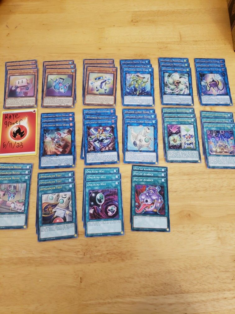 appliancer yugioh deck Appliancer Laundry Dragon deck box main image 0