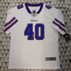 NFL Buffalo Bills Von Miller #40 White Jersey
