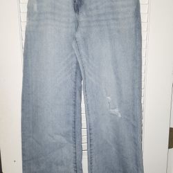 Girls Levi Wide Leg Jeans Size 12